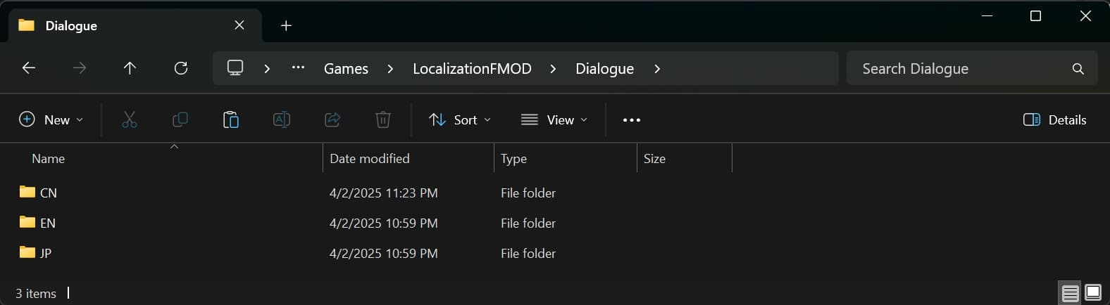 Locales Directory